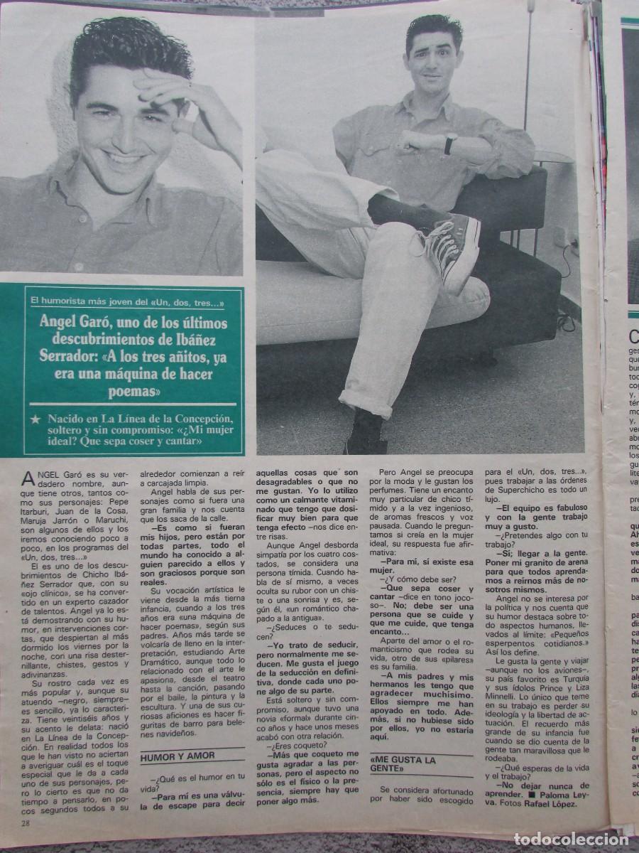 Coleccionismo de Revistas y Peri&oacute;dicos: RECORTE REVISTA SEMANA 2694 1991 CHEYENNE BRANDO, &Aacute;NGEL GAR&Oacute;