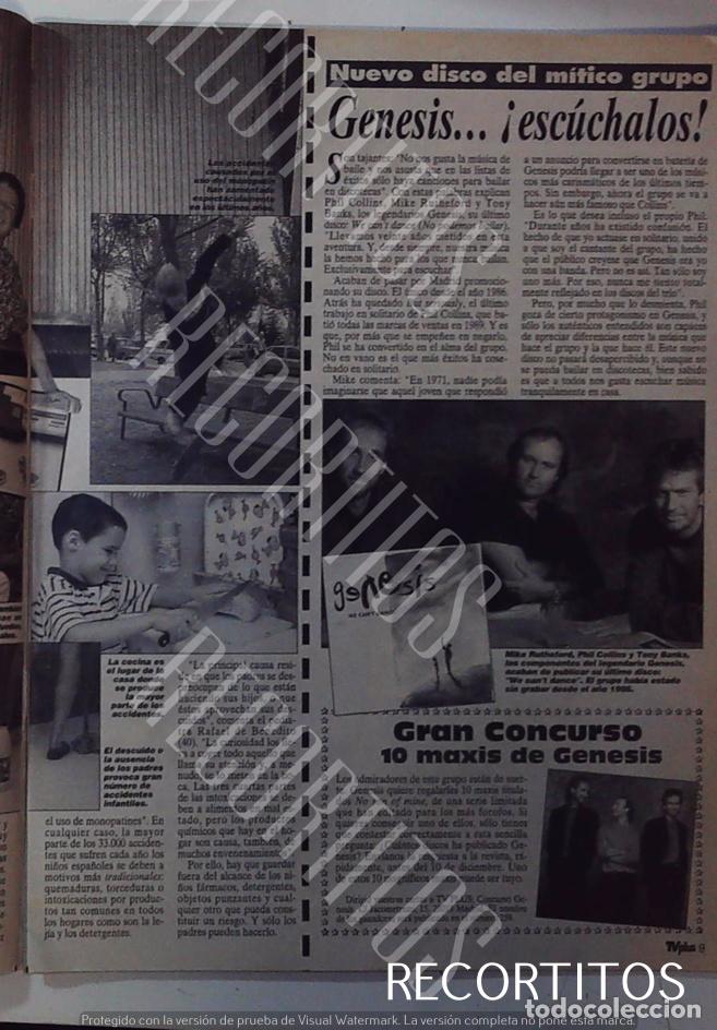 Coleccionismo de revistas y peri&oacute;dicos: genesis phil collins - Foto 1