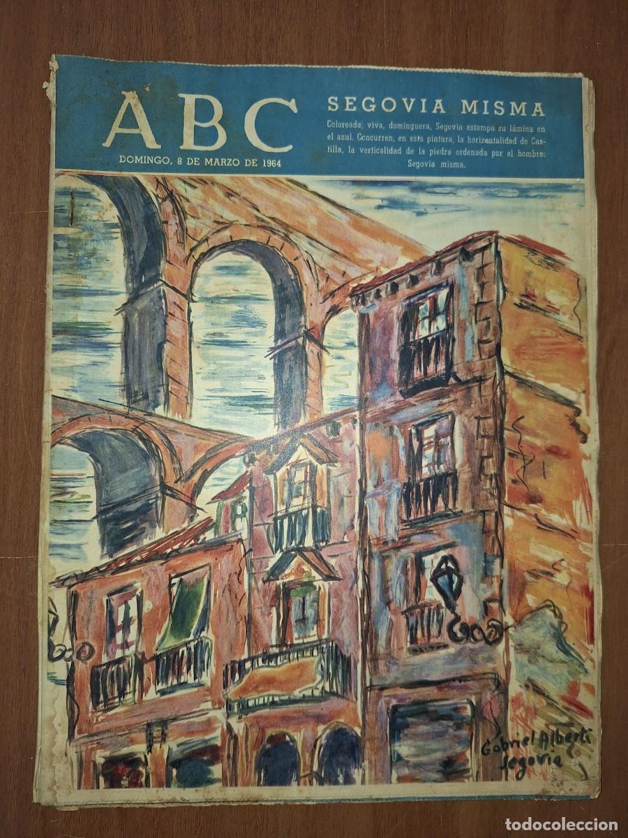 Coleccionismo de Revistas y Peri&oacute;dicos: DIARIO ABC, 8 DE MARZO DE 1964.