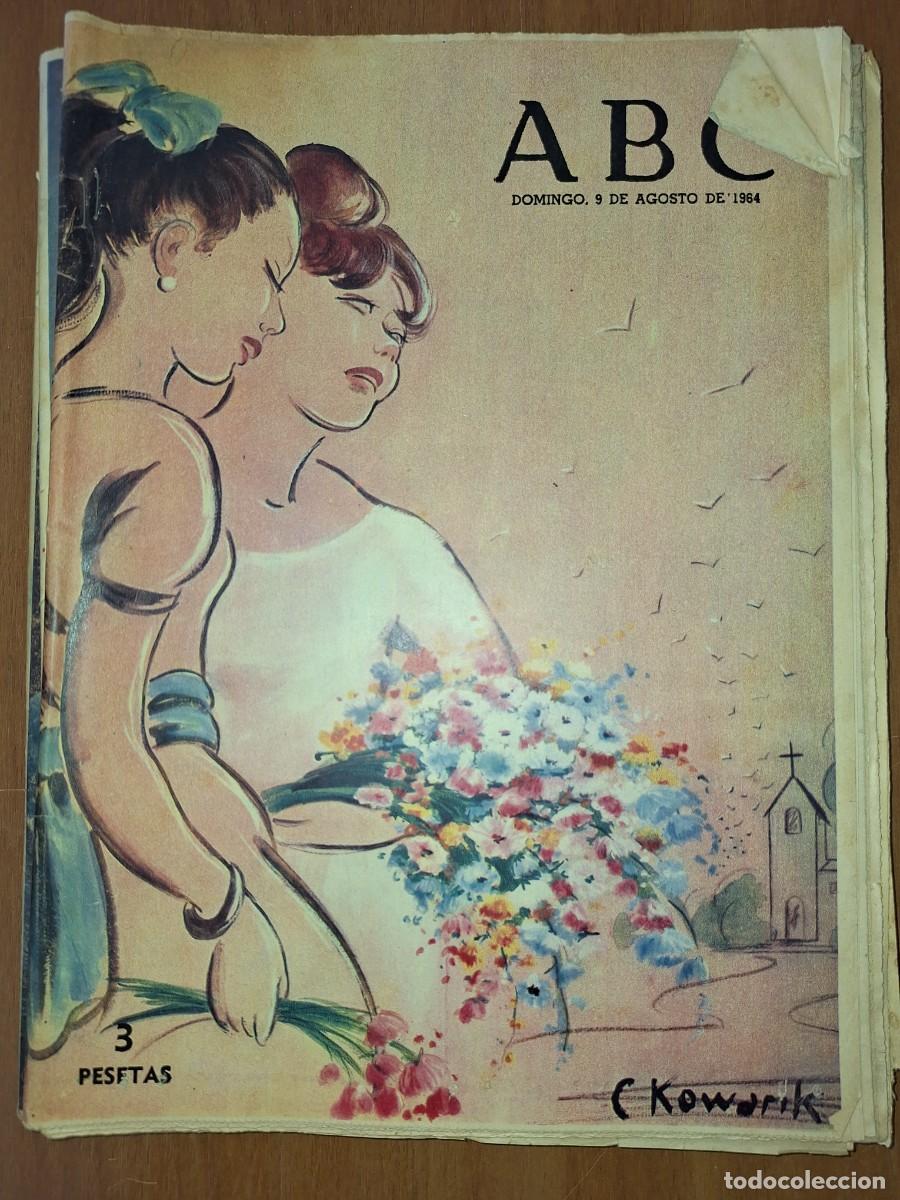 Coleccionismo de Revistas y Peri&oacute;dicos: DIARIO ABC, 9 DE AGOSTO DE 1964.