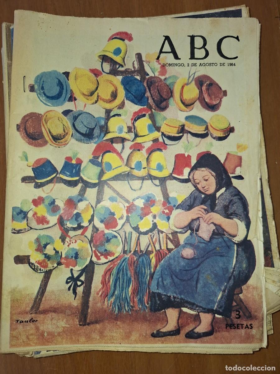 Coleccionismo de Revistas y Peri&oacute;dicos: DIARIO ABC, 2 DE AGOSTO DE 1964.