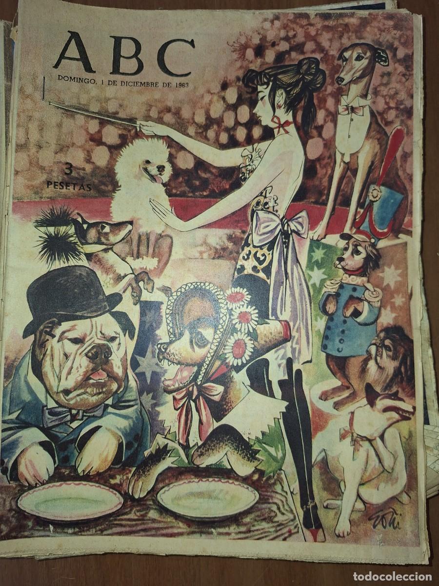 Coleccionismo de Revistas y Peri&oacute;dicos: DIARIO ABC, 1 DE DICIEMBRE DE 1963.