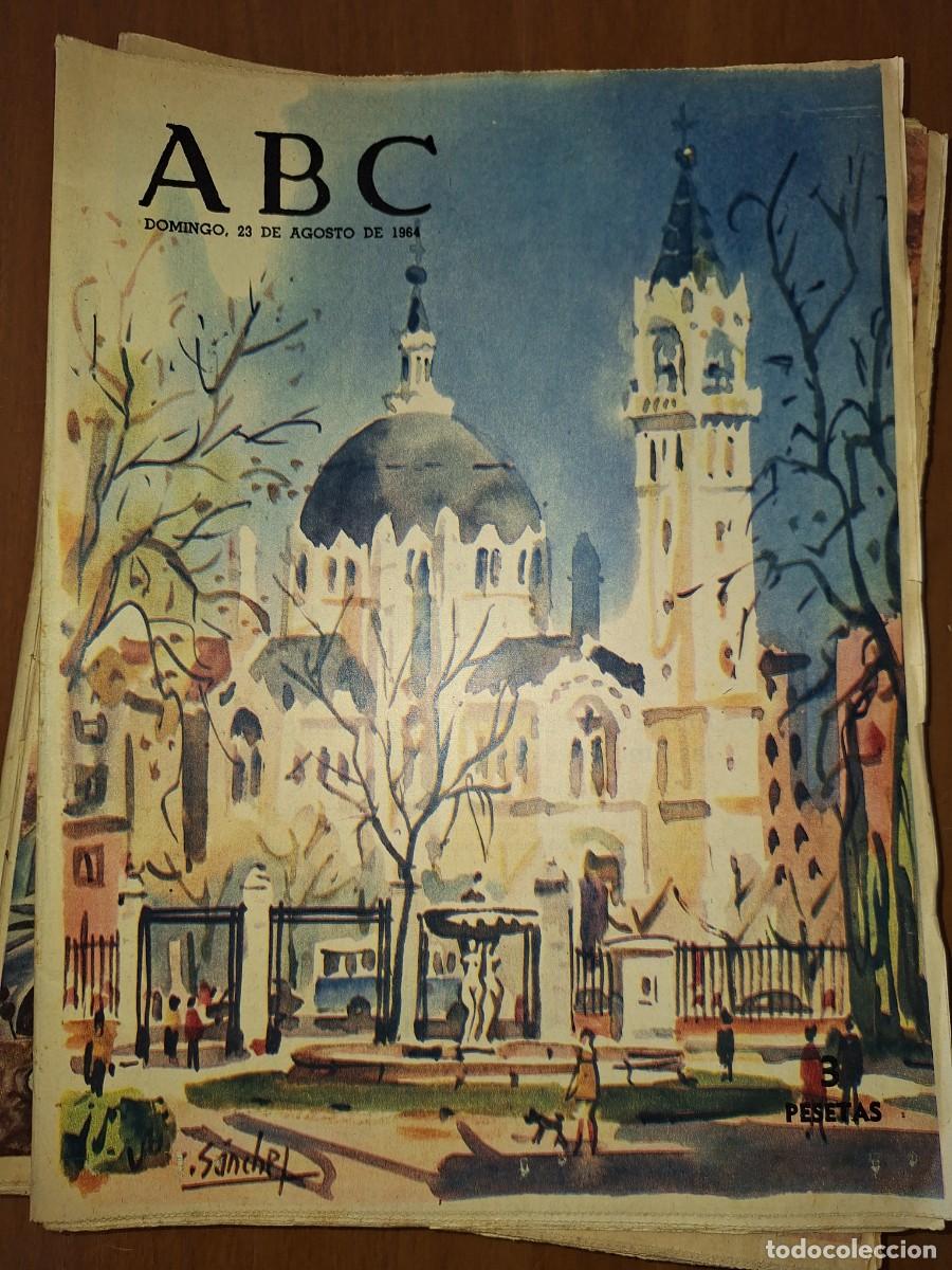 Coleccionismo de Revistas y Peri&oacute;dicos: DIARIO ABC, 23 DE AGOSTO DE 1964.