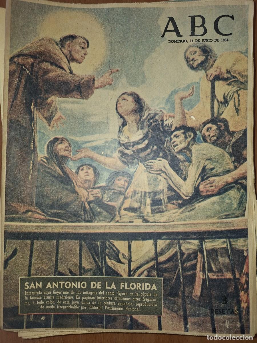 Coleccionismo de Revistas y Peri&oacute;dicos: DIARIO ABC, 14 DE JUNIO DE 1964.