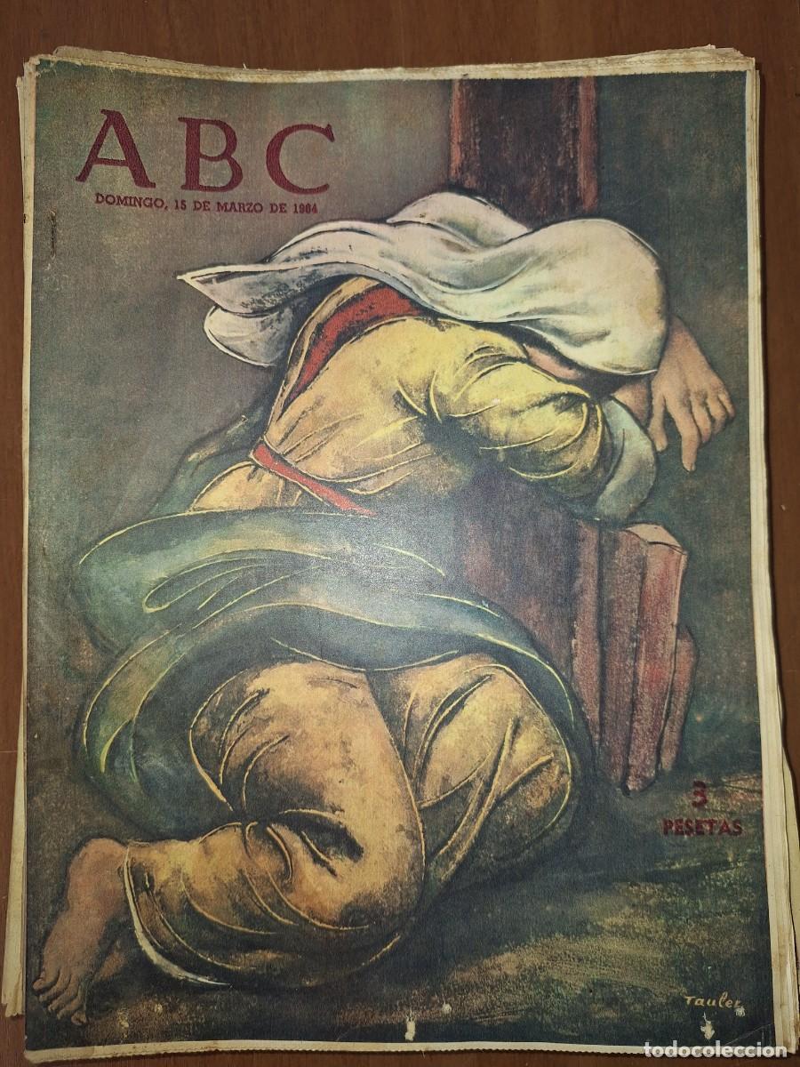 Coleccionismo de Revistas y Peri&oacute;dicos: DIARIO ABC, 15 DE MARZO DE 1964.