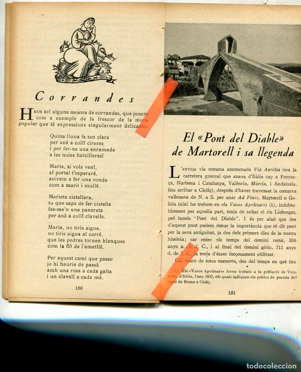 Collection Magazines and Newspapers: REVISTA ANY 1936 LA LLEGENDA DEL PONT DEL DIABLE DE MARTORELL