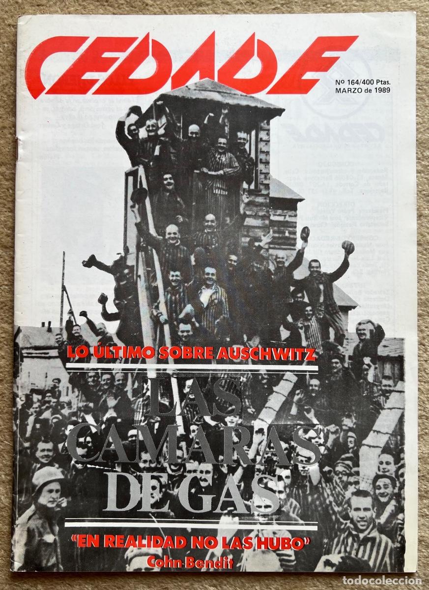 Coleccionismo de Revistas y Peri&oacute;dicos: Revista Bolet&iacute;n CEDADE N&deg; 164 (Marzo 1989) - C&iacute;rculo Espa&ntilde;ol Amigos de Europa - Nacional Socialismo