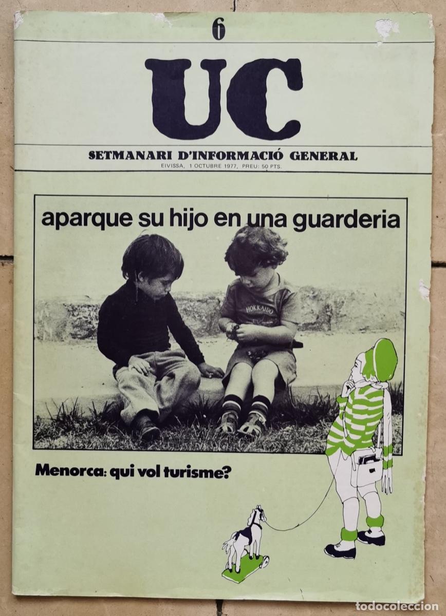 Coleccionismo de Revistas y Peri&oacute;dicos: Revista UC (Revista de informaci&oacute;n general de las islas de IBIZA y FORMENTERA) - 1 de Octubre 1977 -