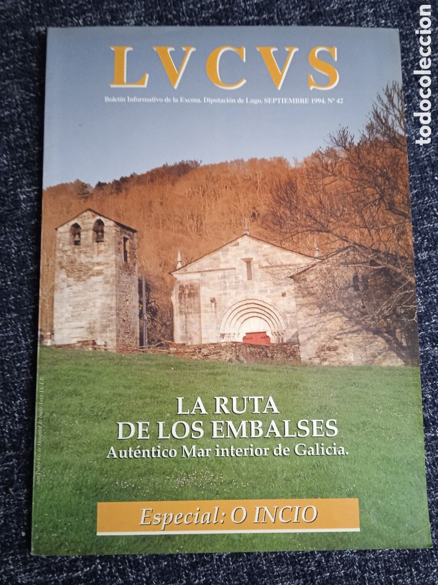 Colecionismo de Revistas e Jornais: LVCVS -DIPUTACION DE LUGO SEPTIEMBRE 1994 -LA RUTA DE LOS EMBALSES - VIAJES