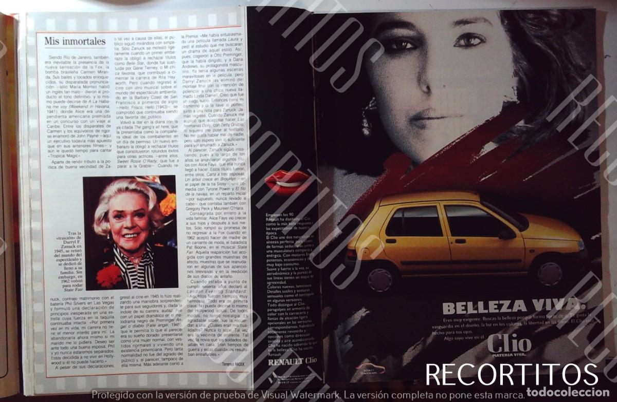Coleccionismo de Revistas y Peri&oacute;dicos: RENAULT CLIO ANUNCIO PUBLICIDAD