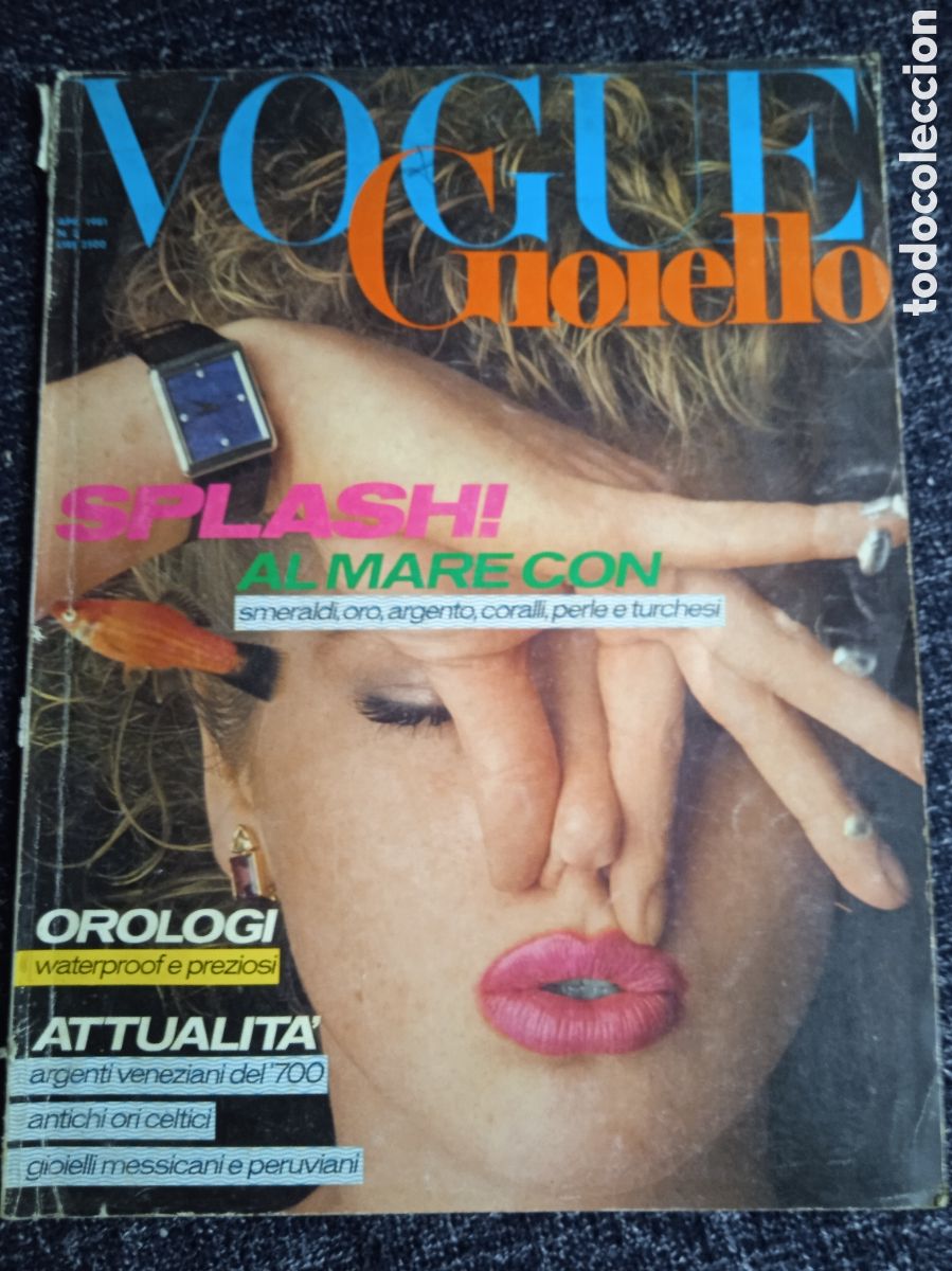 Coleccionismo de Revistas y Peri&oacute;dicos: VOGUE ITALIA GIOIELLO N&ordm; 2 APRIL 1981 -EDIZIONE CONDE NAST