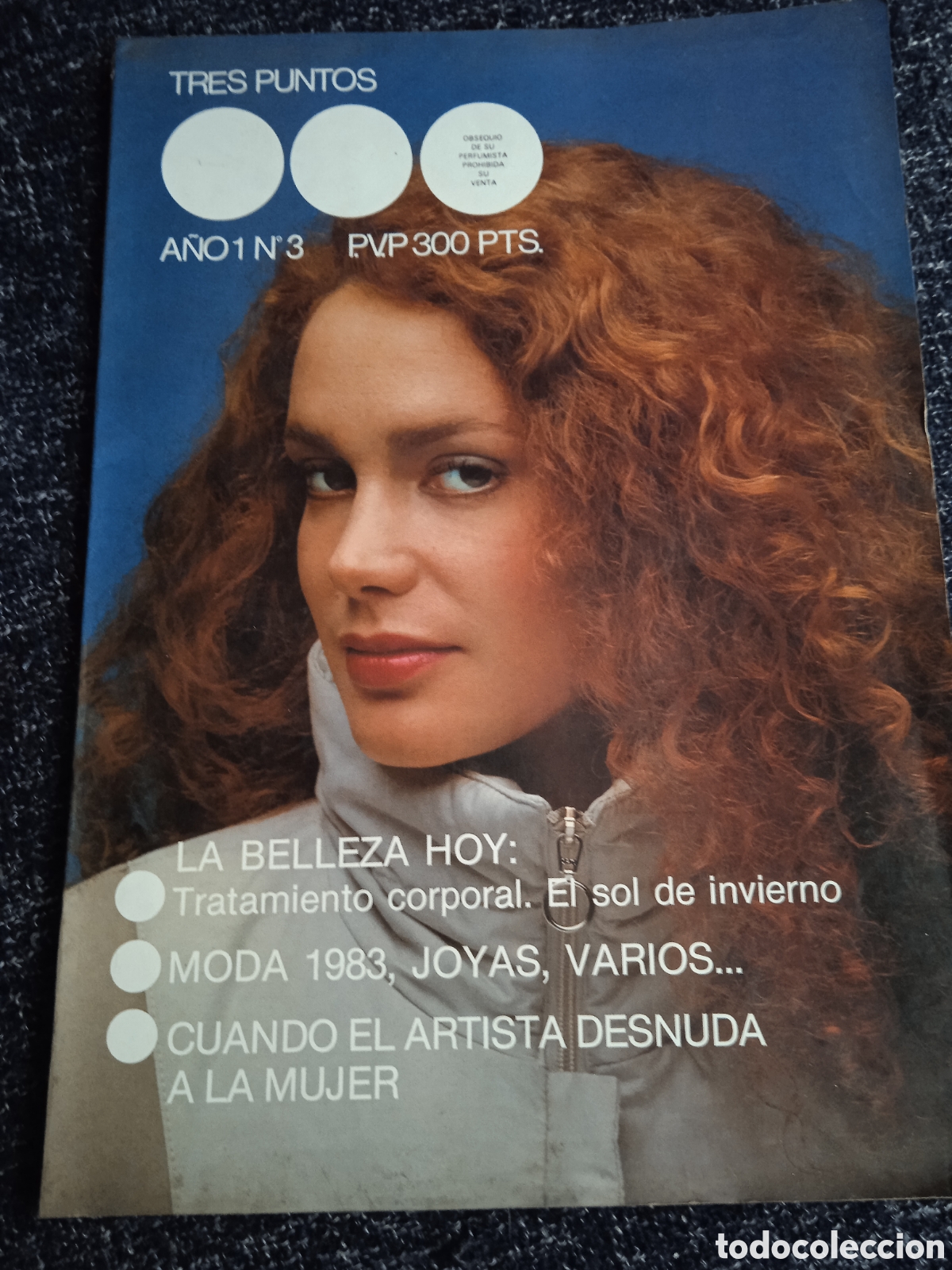 Colecionismo de Revistas e Jornais: TRES PUNTOS - REVISTA DE MODA A&Ntilde;O 1983