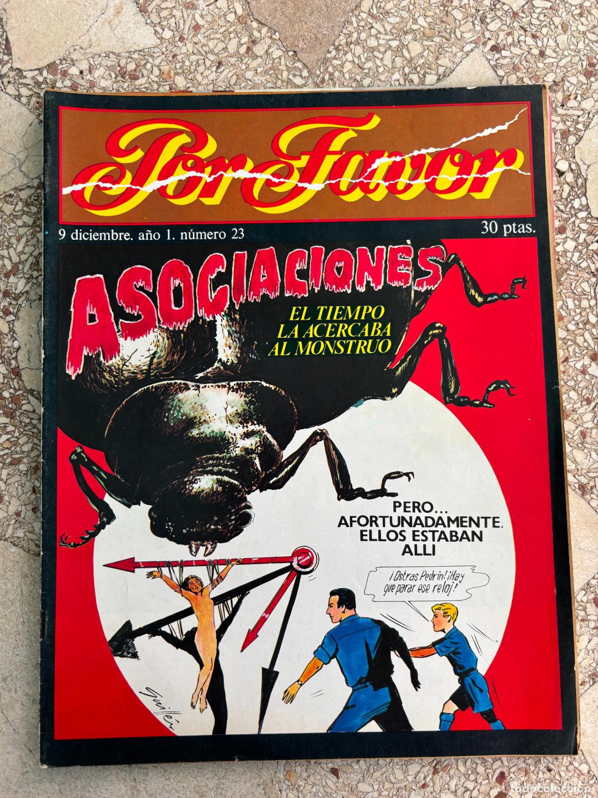 Sammeln von Zeitschriften und Zeitungen: POR FAVOR N&ordm; 23 A&Ntilde;O 1974. ANAL&Iacute;A GAD&Eacute;. EL CORDOB&Eacute;S. NURIA POMPEIA.