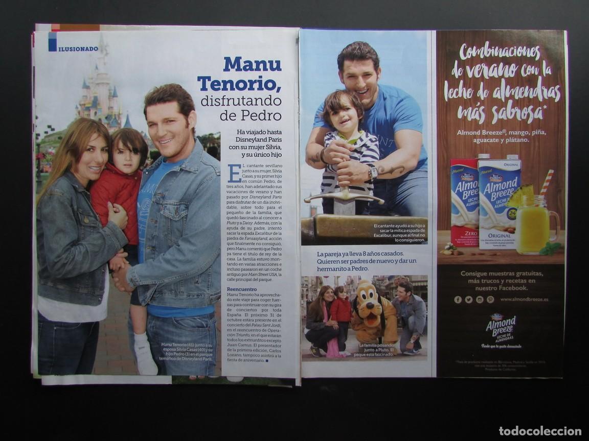 Coleccionismo de Revistas y Peri&oacute;dicos: RECORTE REVISTA SEMANA MANU TENORIO