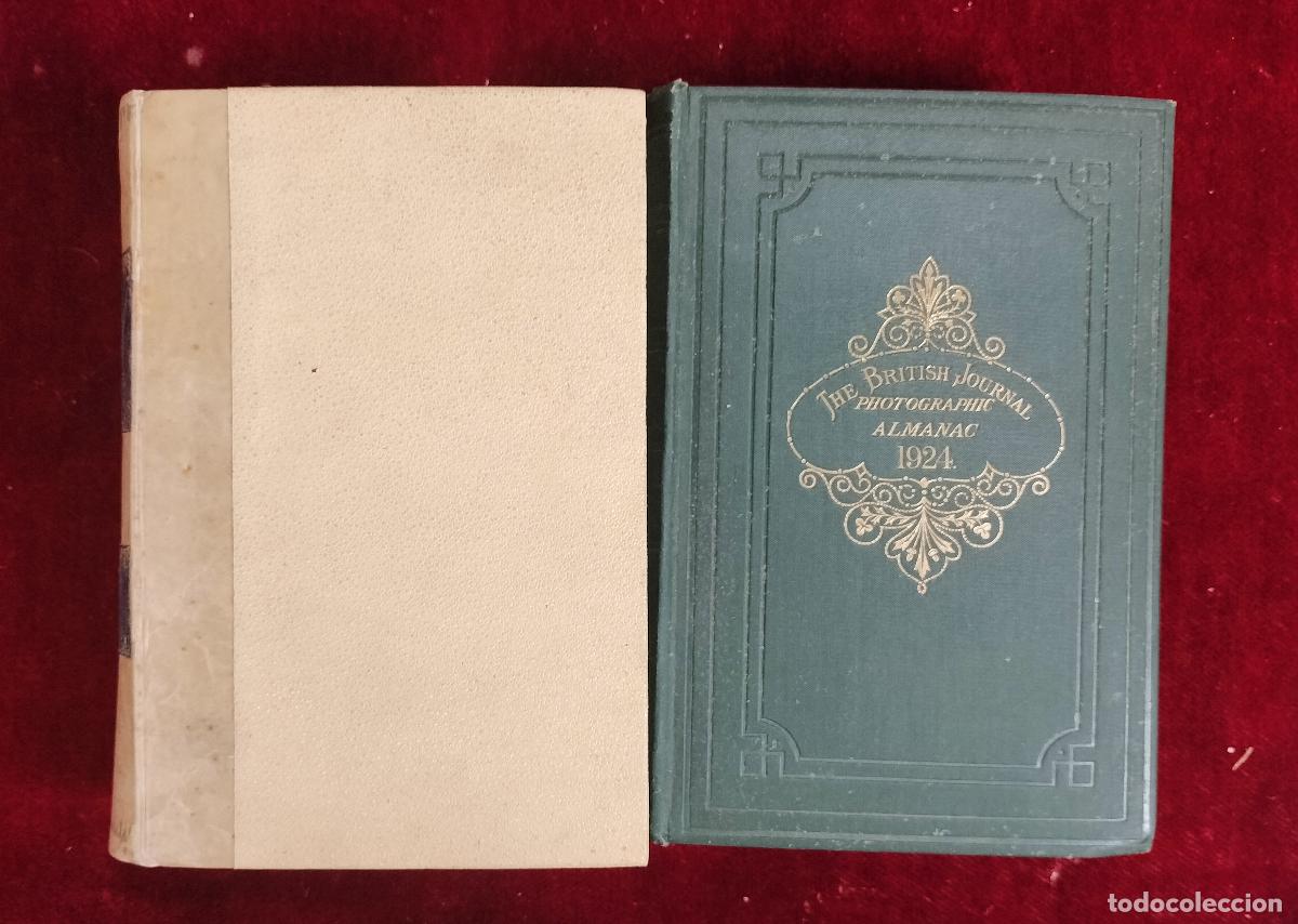 Sammeln von Zeitschriften und Zeitungen: THE BRITISH JOURNAL PHOTOGRAPHIC ALMANAC. 2 VOL. 1915 Y 1924. GEORGE BROWN. LONDON.