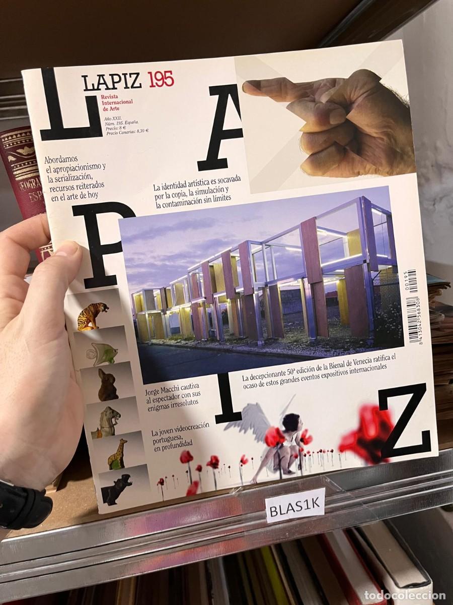 Coleccionismo de Revistas y Peri&oacute;dicos: BLAS1K REVISTA LAPIZ 195 ARTE