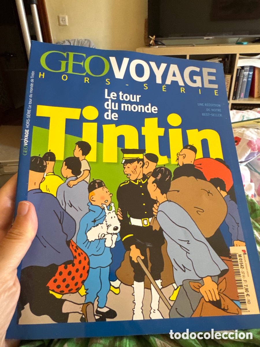 Coleccionismo de Revistas y Peri&oacute;dicos: Magazine - GEOVOYAGE - HORS-SERIE - LE TOUR DE MONDE DE TINTIN - Une r&eacute;&eacute;dition de notre Best-Seller.