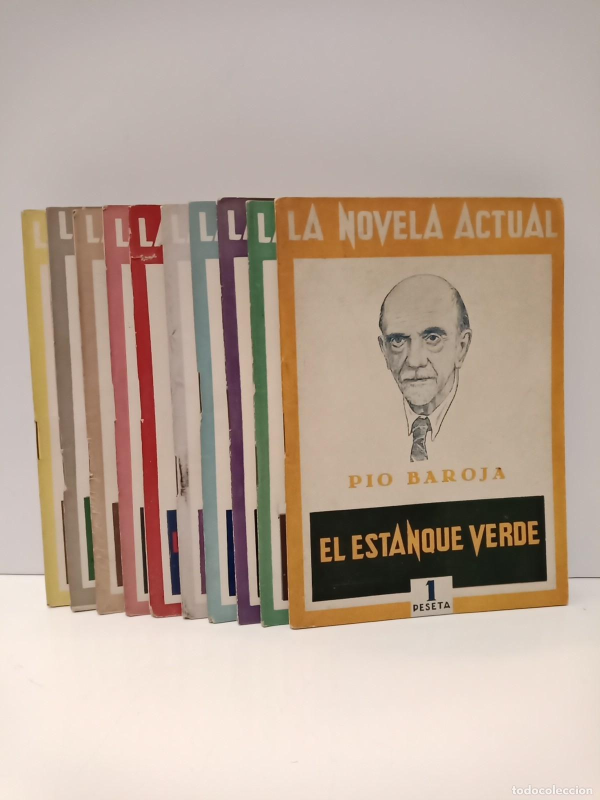 Coleccionismo de Revistas y Peri&oacute;dicos: LA NOVELA ACTUAL (P&iacute;o Baroja, E. Jardiel Poncela, Alfredo Marquerie, Luis A. de Vega, R. G&oacute;mez de la