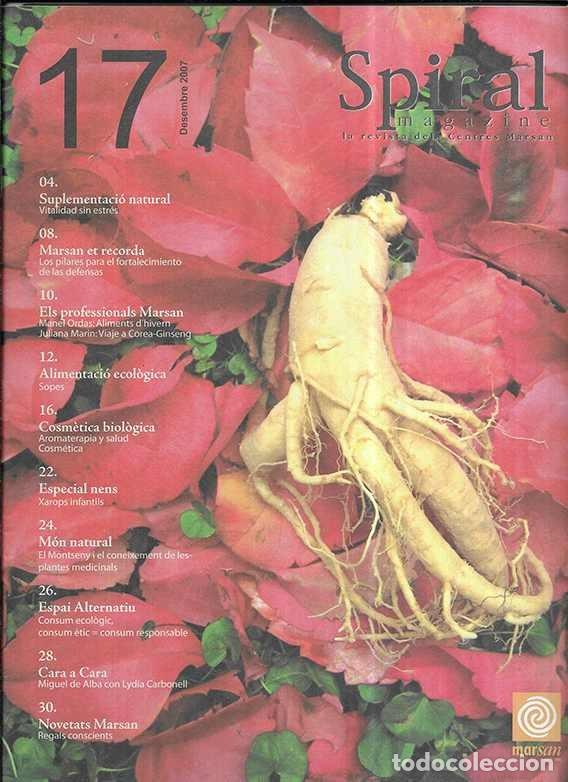 Sammeln von Zeitschriften und Zeitungen: Spiral magazine la Revista dels Centres Marsan. N&ordm; 17 Desembre 2007