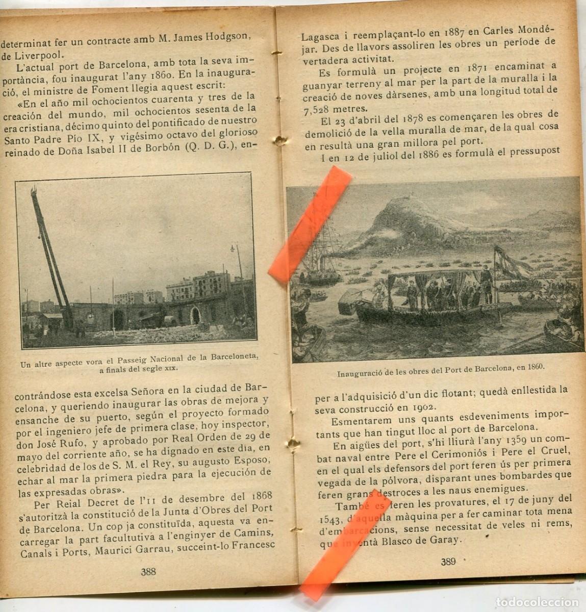 Coleccionismo de Revistas y Peri&oacute;dicos: REVISTA ANY 1937 PORT DE BARCELONA ANY 1860 MARTI GENIS AGUILAR VIC LAUREA GRAELL INCENDI DE TORTOSA