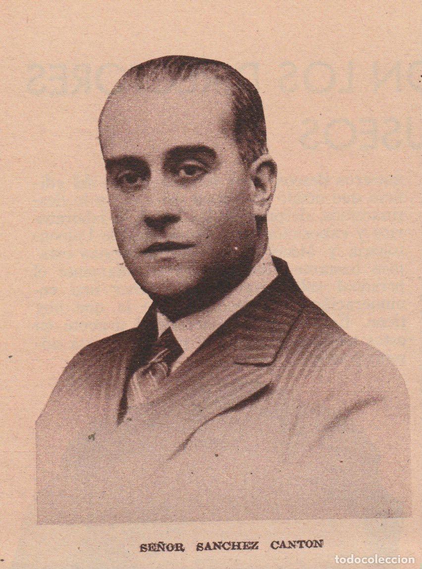 Coleccionismo de Revistas y Peri&oacute;dicos: El Sr. S&aacute;nchez Cant&oacute;n, director del Museo del Prado - 1934