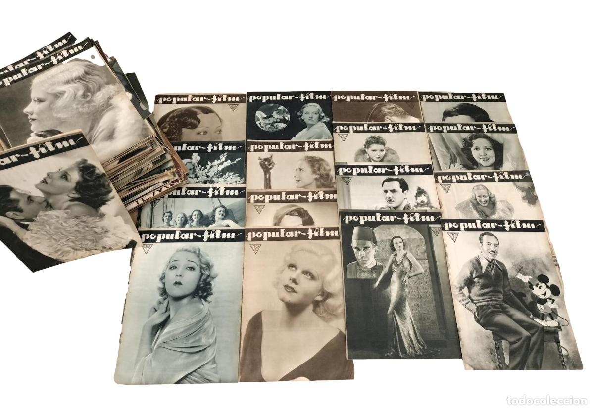 Sammeln von Zeitschriften und Zeitungen: POPULAR FILM. LOTE DE 163 N&Uacute;MEROS DE REVISTA. MATEO SANTOS. BARCELONA. A&Ntilde;OS 30.