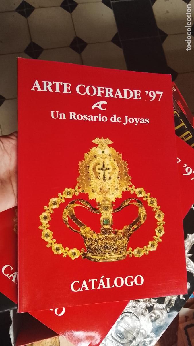 Coleccionismo de Revistas y Peri&oacute;dicos: CATALOGO RELIGIOSO DE LAS JOYAS DE LA SEMANA SANTA DE CADIZ , ORFEBRERIA BORDADOS IMAGENERIA