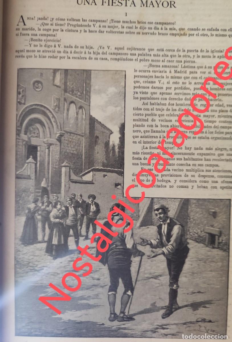 Collectionnisme de Revues et Journaux: relato descriptivo fiestas Espa&ntilde;a procesion toros foto revista principio siglo XX 190B