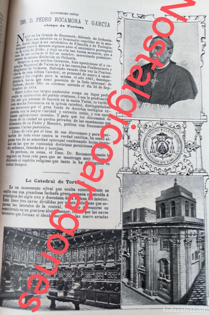 Colecionismo de Revistas e Jornais: Tortosa vistas, obispo Pedro Rocamora curr&iacute;culum foto revista principio siglo XX 190B