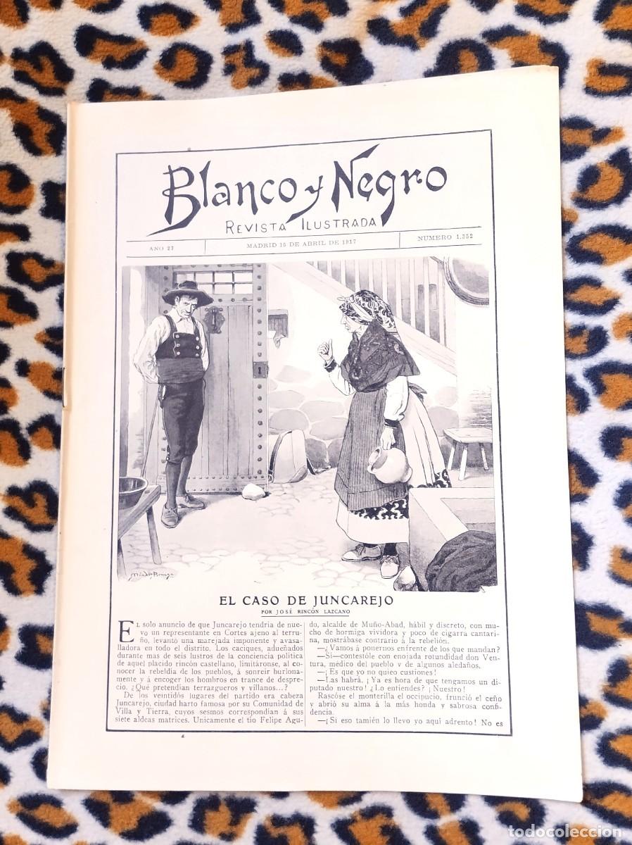 Colecionismo de Revistas e Jornais: BLANCO Y NEGRO REVISTA ILUSTRADA N&ordm; 1352 15 DE ABRIL DE 1917