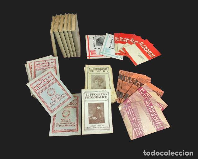 Sammeln von Zeitschriften und Zeitungen: REVISTA EL PROGRESO FOTOGR&Aacute;FICO. GRAN COLECCI&Oacute;N DE 106 N&Uacute;MS. BARCELONA. 1920-30S