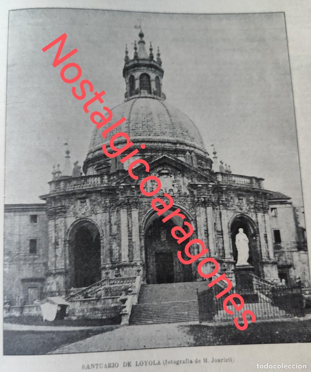 Colecionismo de Revistas e Jornais: Santuario Loyola portada foto revista principio siglo XX 190B