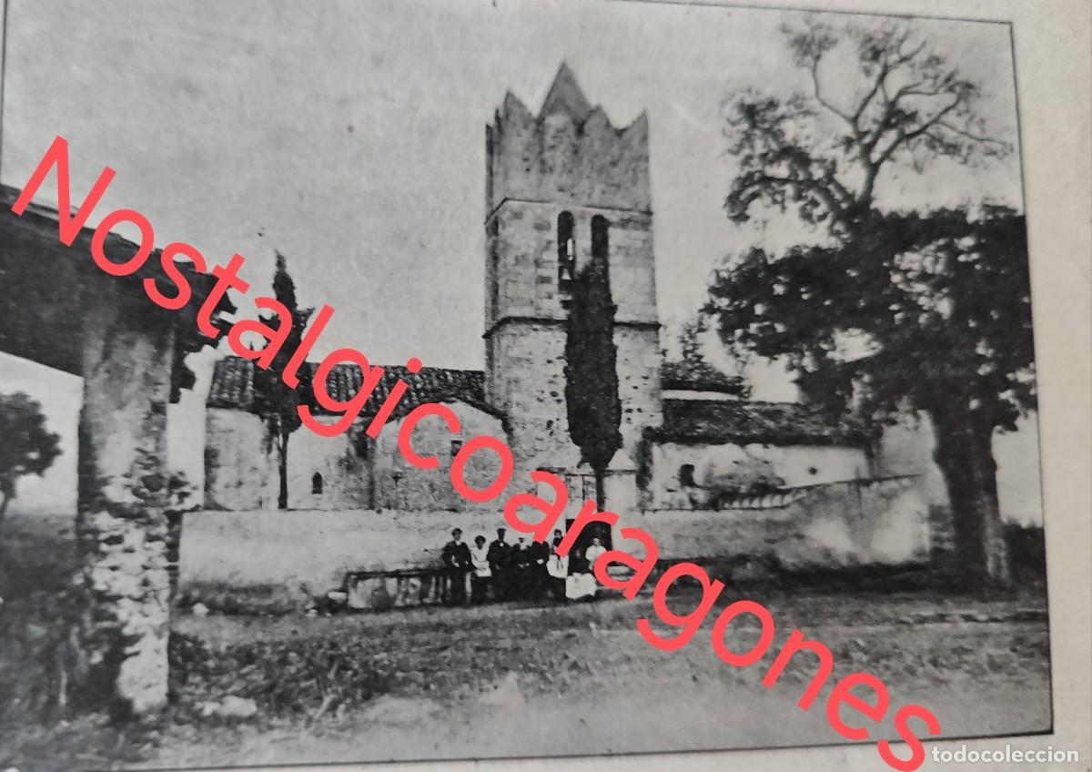 Colecionismo de Revistas e Jornais: iglesia y cementerio de Alfou Cardedeu Barcelona foto revista principio siglo XX 190B