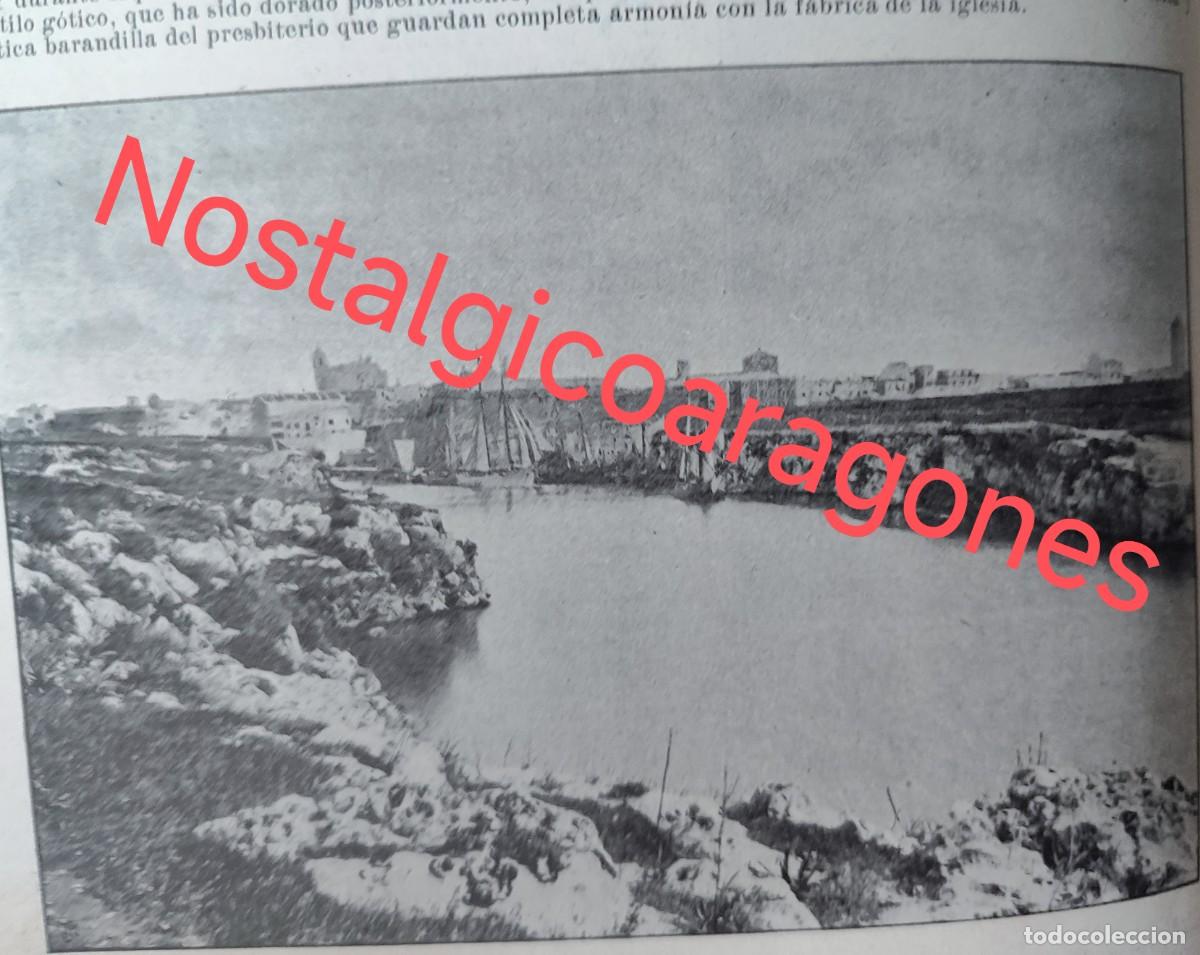 Colecionismo de Revistas e Jornais: Vistas catedral Menorca articulo y obispo J Torres Ribas foto revista princi siglo XX 190B