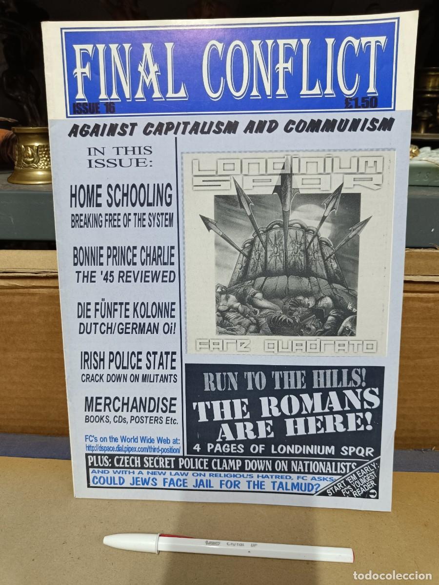 Coleccionismo de Revistas y Peri&oacute;dicos: ANTIGUA REVISTA POLITICA INGLESA DE EXTREMA DERECHA, FINAL CONFLICT MAGAZINE NO. 16, 1997 ENGLAND P1