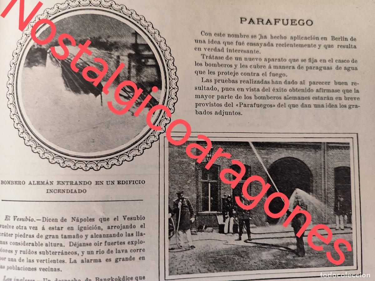 Collection Magazines and Newspapers: Berlin bomberos invento Parafuego foto revista princi siglo XX 190B B