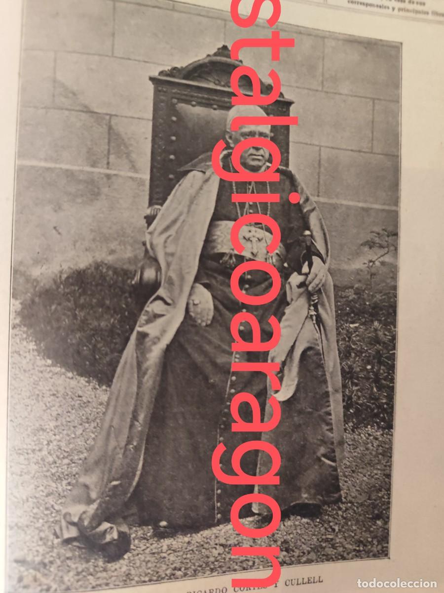Collection Magazines and Newspapers: Obispo Barcelona Ricardo Cortes Cullel curriculum foto revista princi siglo XX 190B B