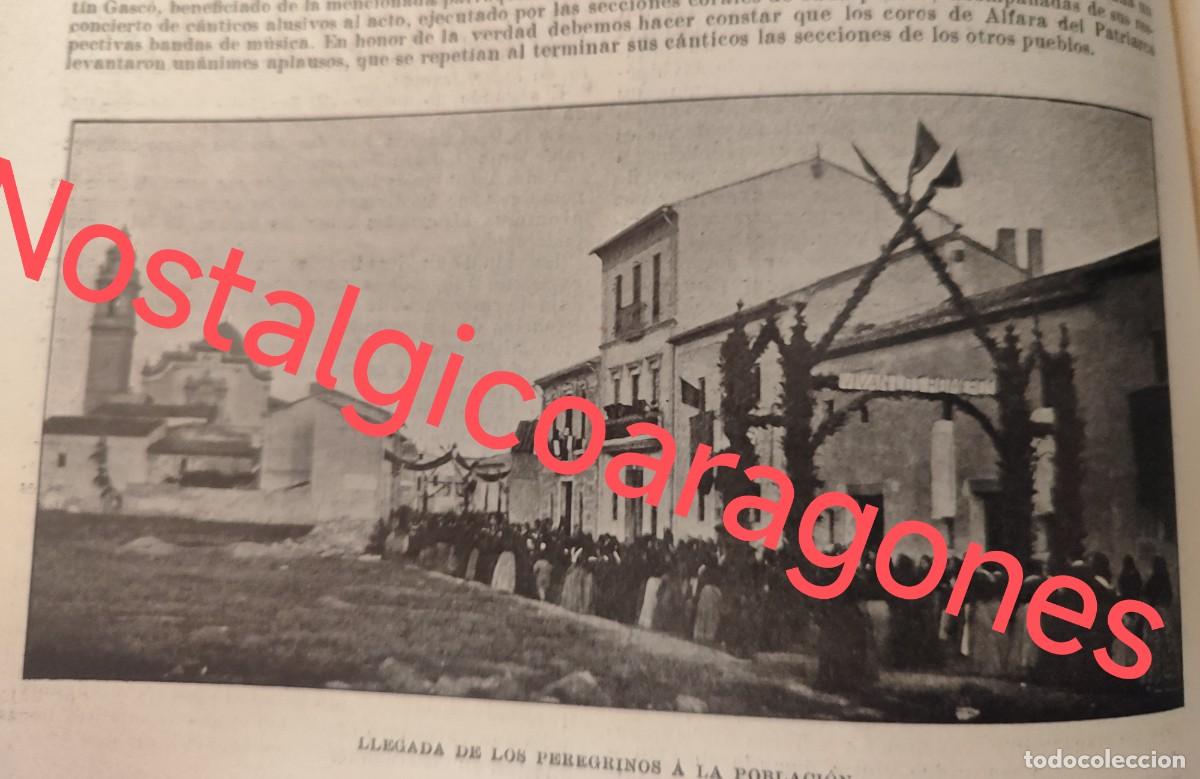 Coleccionismo de revistas y peri&oacute;dicos: Foyos Valencia desfile peregrinos amplio articulo foto revista princi siglo XX 190B
