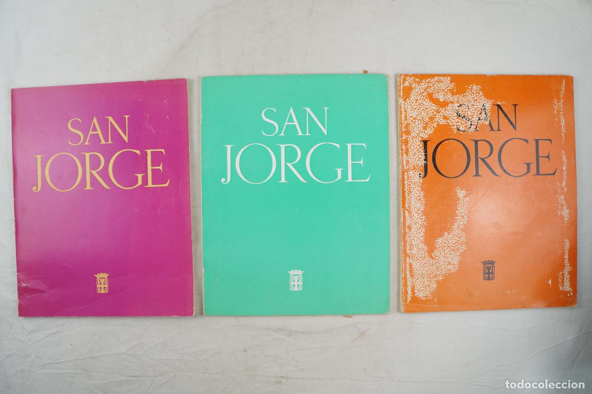 Colecionismo de Revistas e Jornais: Conjunto de 3 revistas San Jorge - 1961 - 1966 - 1968