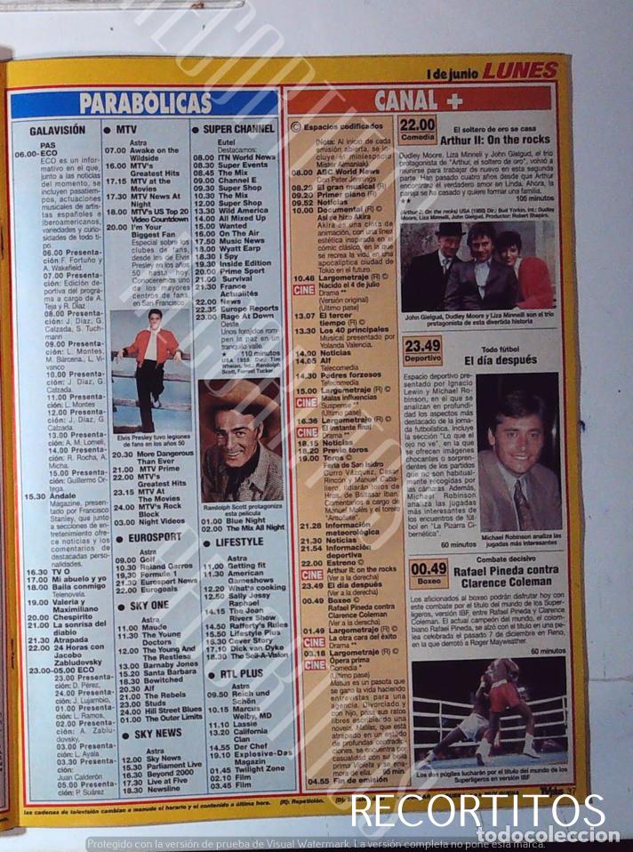 Coleccionismo de Revistas y Peri&oacute;dicos: RAFAEL PINEDA CLARENCE COLEMAN LIZA MINELLI DUDLEY MOORE ELVIS PRESLEY