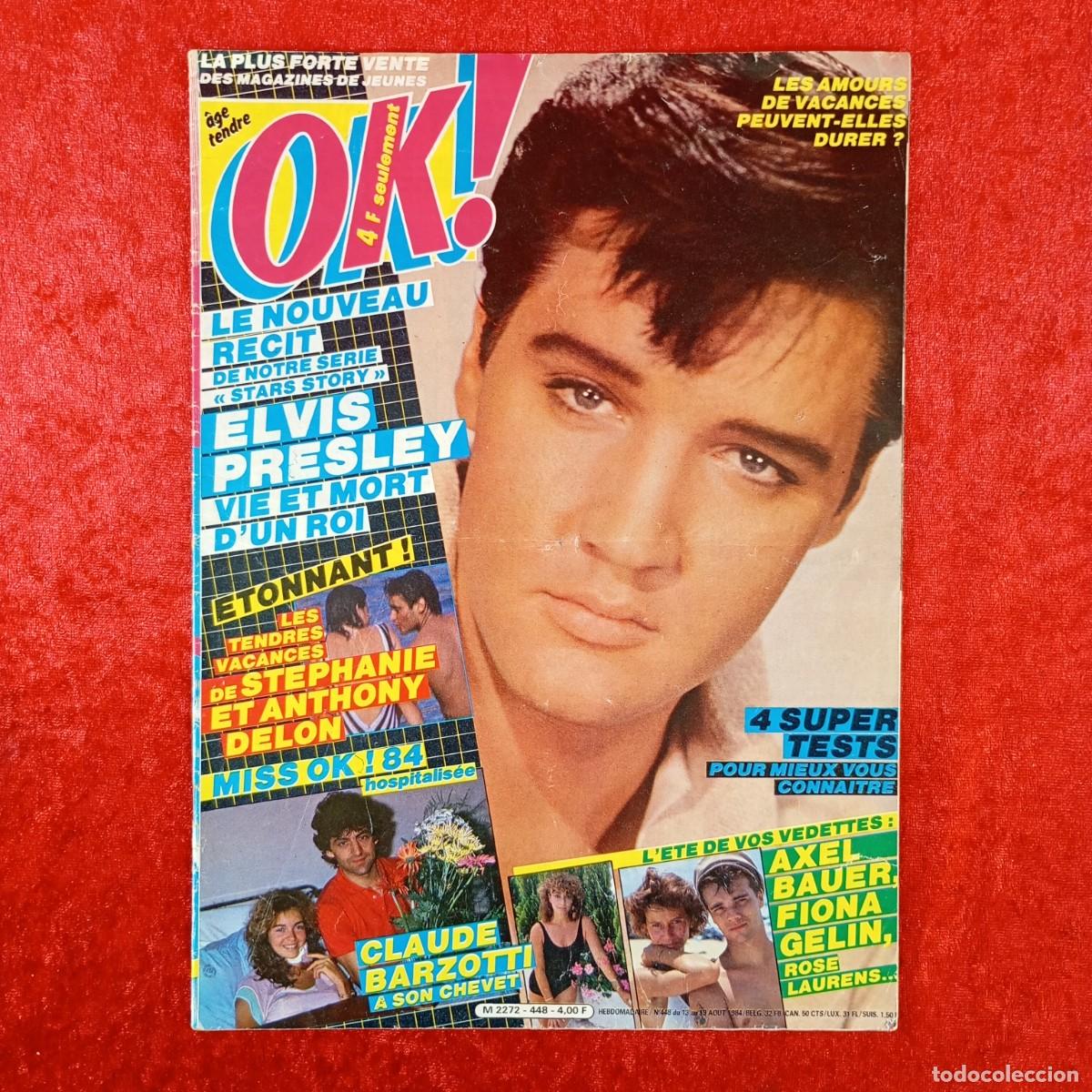 Coleccionismo de Revistas y Peri&oacute;dicos: OK! - LA PLUS FORTE VENTE DES MAGAZINES DE JEUNES - &Acirc;GE TENDRE - ELVIS PRESLEY / 2671