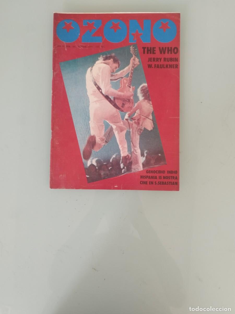 Coleccionismo de Revistas y Peri&oacute;dicos: Revista Ozono, A&Ntilde;O V. NUM. 49. OCTUBRE 1979. THE WHO JERRY RUBIN W. FAULKNER.