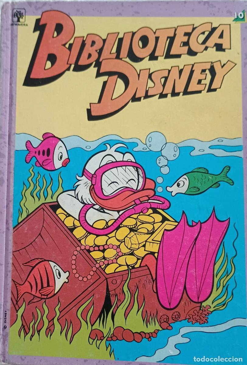 Coleccionismo de Revistas y Peri&oacute;dicos: Biblioteca Disney n&ordm; 10 - T&iacute;o Gilito n.&ordm; 8 y Goofy n.&ordm; 10. Temp.