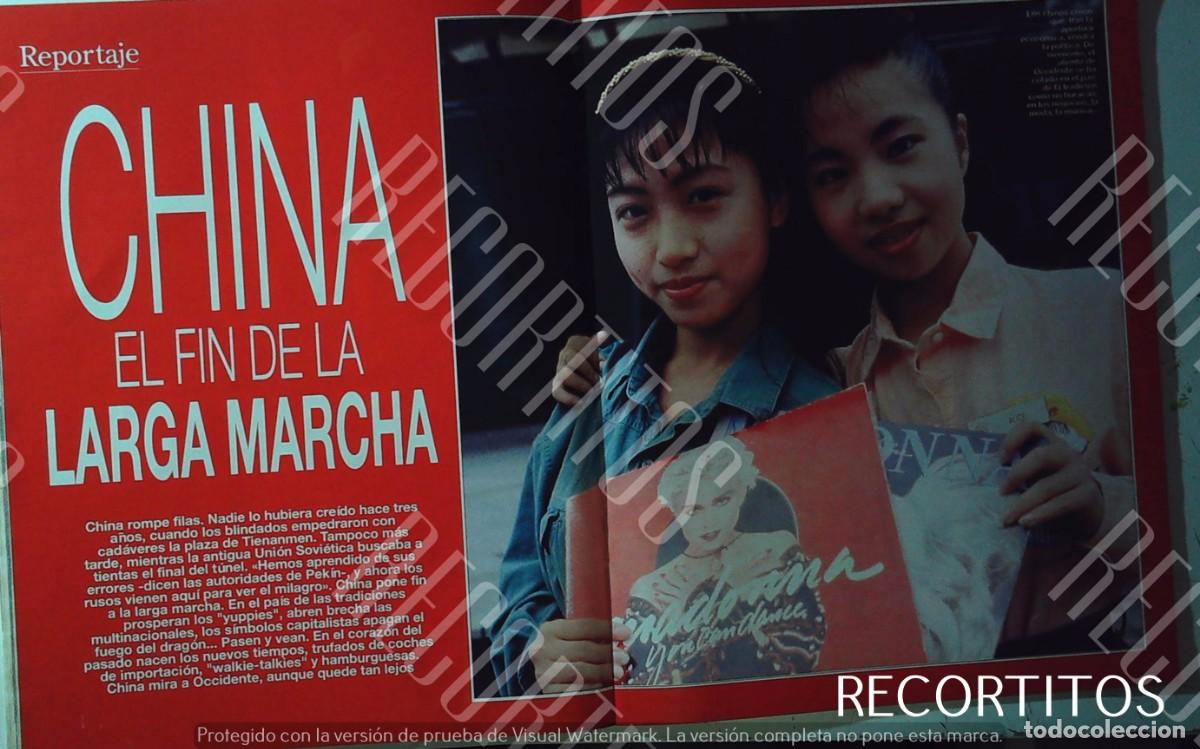 Coleccionismo de Revistas y Peri&oacute;dicos: MADONNA EN CHINA TRUE BLUE YOU CAN DANCE