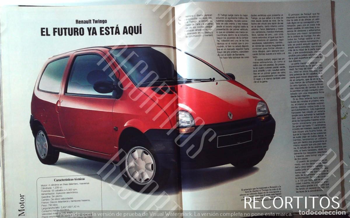 Coleccionismo de Revistas y Peri&oacute;dicos: RENAULT TWINGO ANUNCIO PUBLICIDAD