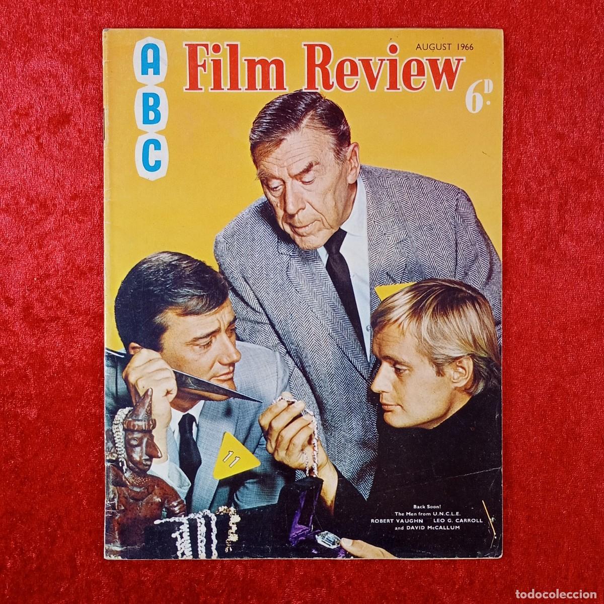 Coleccionismo de Revistas y Peri&oacute;dicos: ABC FILM REVIEW - AUGUST 1966 - REVISTA DE CR&Iacute;TICA CINEMATOGR&Aacute;FICA / 3024