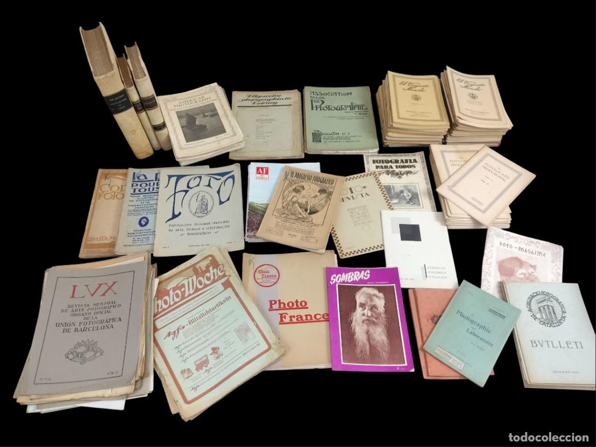 Collectionnisme de Revues et Journaux: GRAN LOTE DE ANTIGUAS REVISTAS DE FOTOGRAF&Iacute;A. LUX, AMERICAN PHOTOGRAPHY, ETC. SIGLO XX.