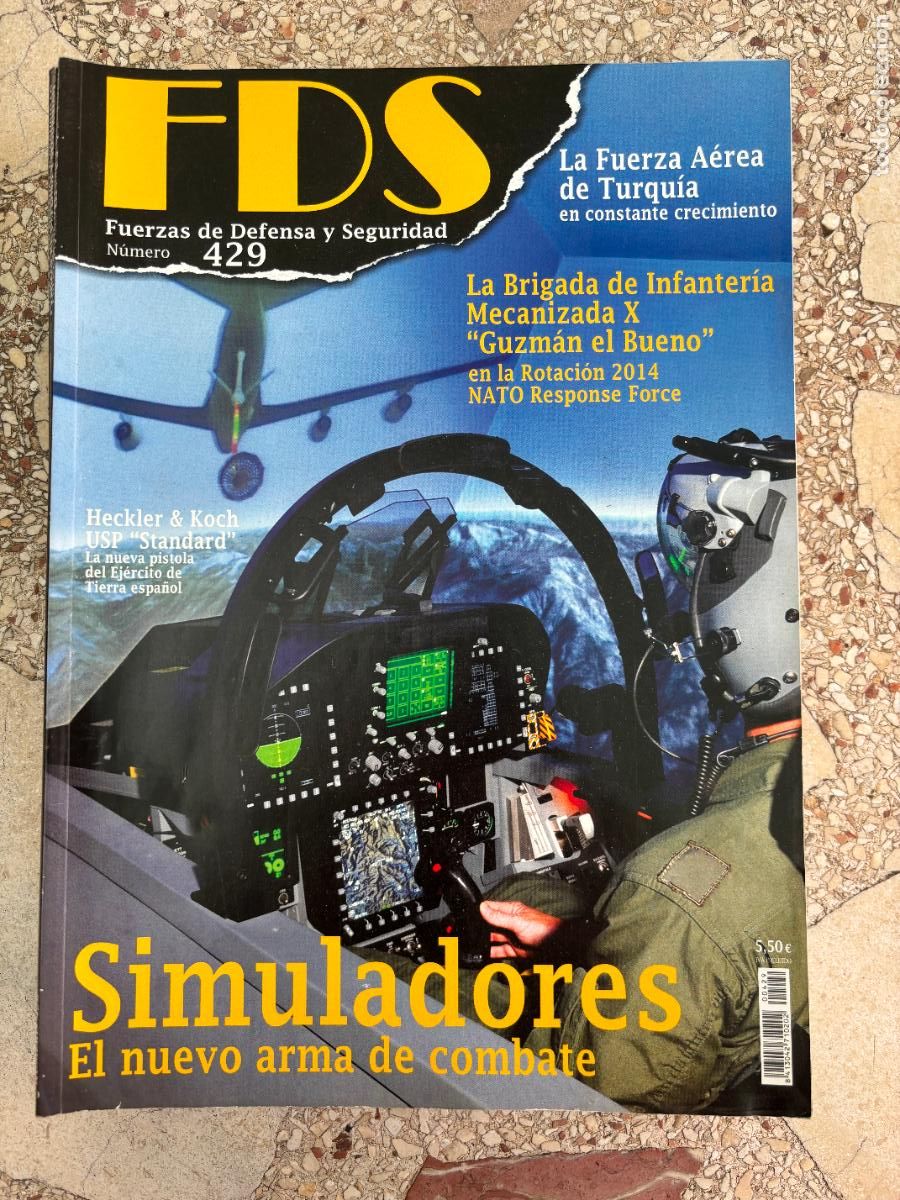 Coleccionismo de Revistas y Peri&oacute;dicos: DEFENSA N&ordm; 429 A&Ntilde;O 2014. SIMULADORES DE COMBATE. BRIGADA DE INFANTER&Iacute;A MECANIZADA X GUZM&Aacute;N EL BUENO