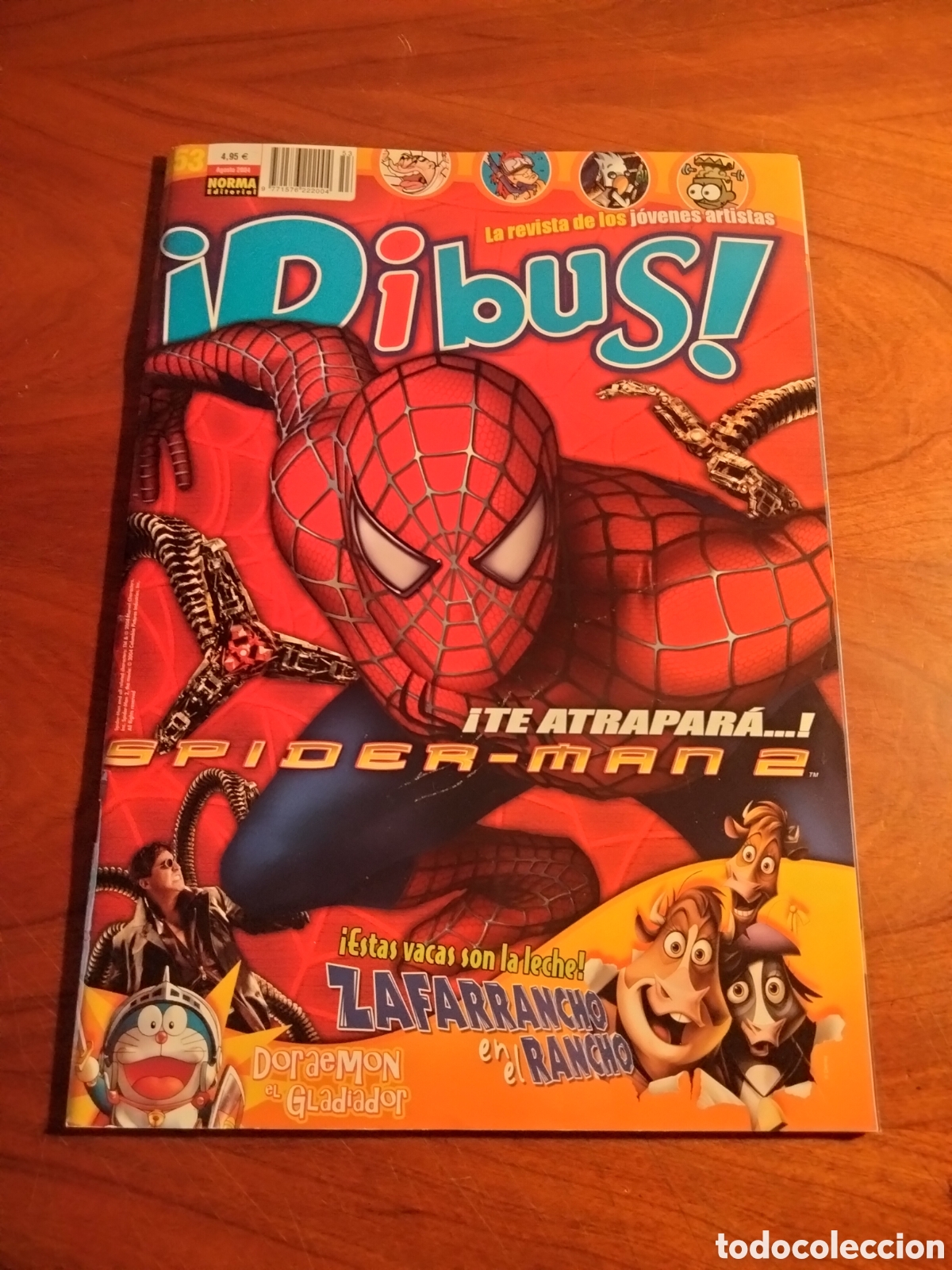 Collection Magazines and Newspapers: REVISTA INFANTIL ! DIBUS ! SPIDER-MAN A&Ntilde;O 2004 NORMA EDITORIAL, CON POSTER SPIDERMAN