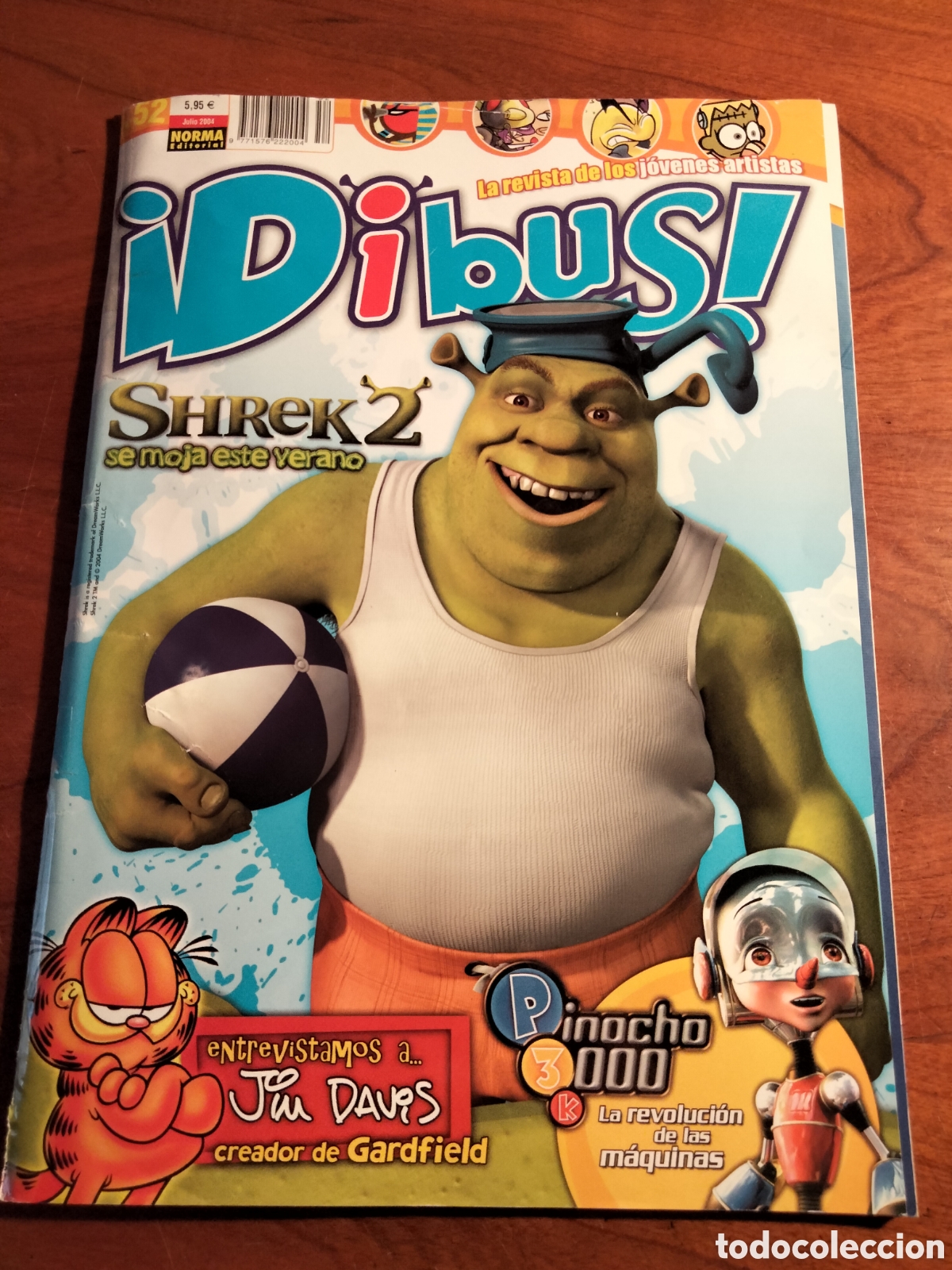 Collection Magazines and Newspapers: REVISTA INFANTIL ! DIBUS ! SHREK A&Ntilde;O 2004 NORMA EDITORIAL , CON POSTER